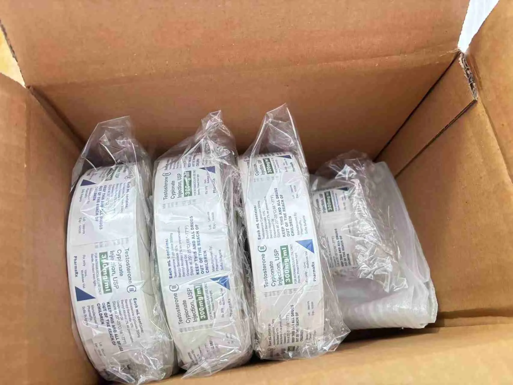 Ιατρικές ετικέτες προς αποστολή στις Ηνωμένες Πολιτείες