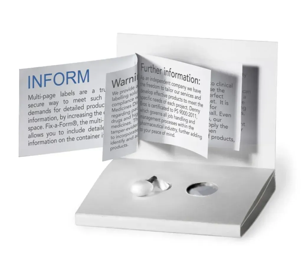 Ετικέτες αναδιπλούμενων φαρμάκων